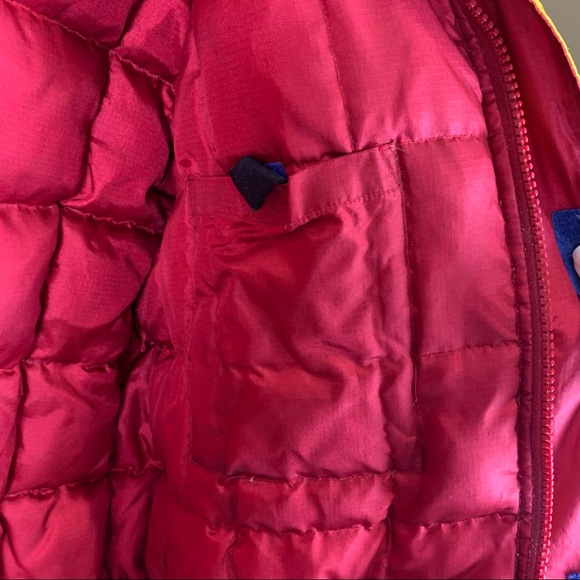 Vintage Tommy Hilfiger Down Filled Parka in Yellow Multi, Size: Small - Picture 12 of 16